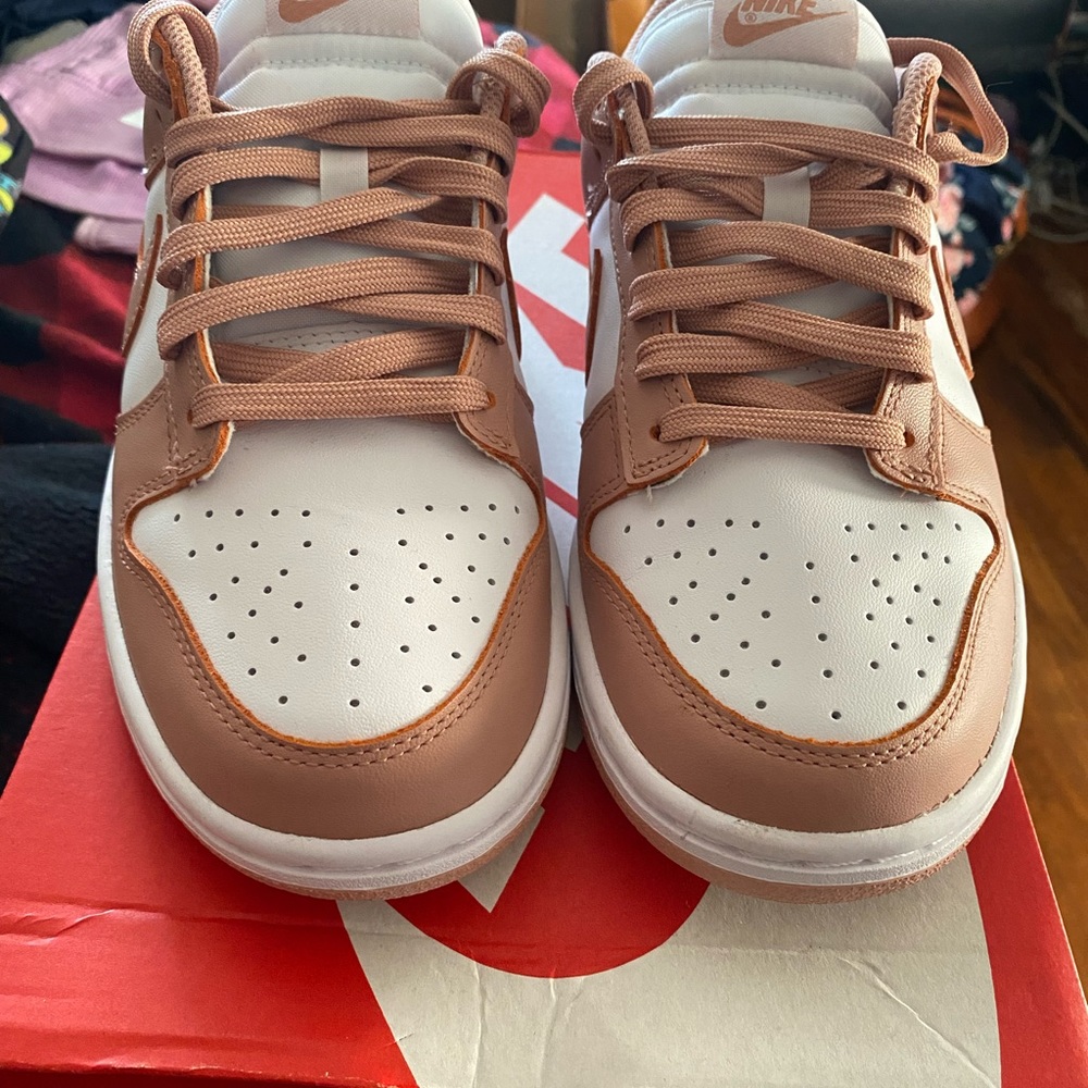 Women’s Nike dunk low Rose whisper